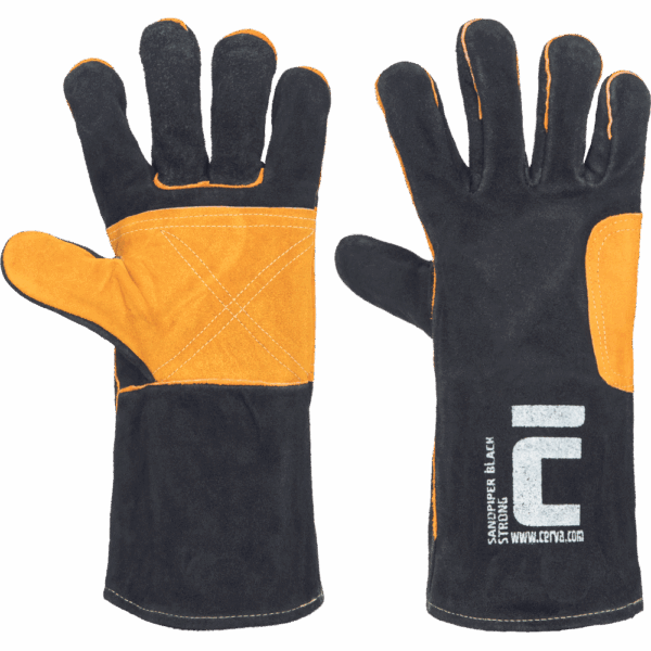 Rokavice SANDPIPER BLACK STRONG l