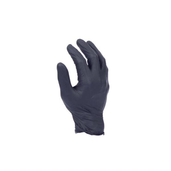 rokavice SPOONBILL BLACK nitril brez prahu - slika 2