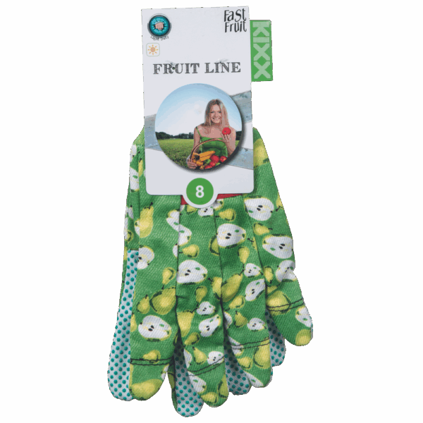 Rokavice FAST FRUIT bombažne s PVC pikami - slika 2