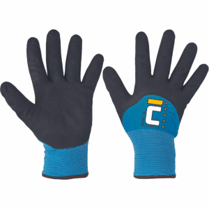 MILVUS rokavice PES/nitril 3/4