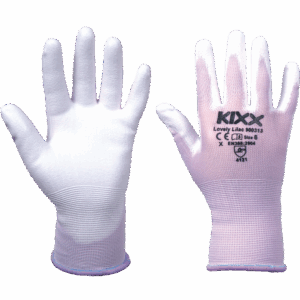 Rokavice LOVELY LILAC PU dlan
