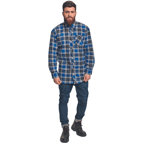 Flanelna srajca SATURN - slika 2
