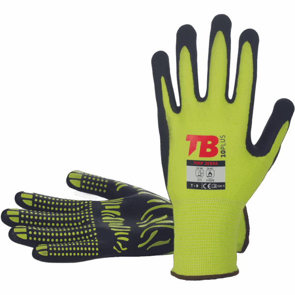 Rokavice TB 700F ZEBRA