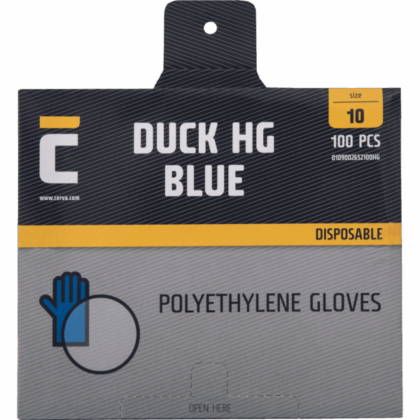 DUCK BLUE HG rokavice za enkratno uporabo. polietilen - slika 3