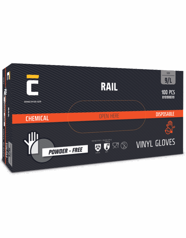 RAIL rokavice brez prahu - slika 2