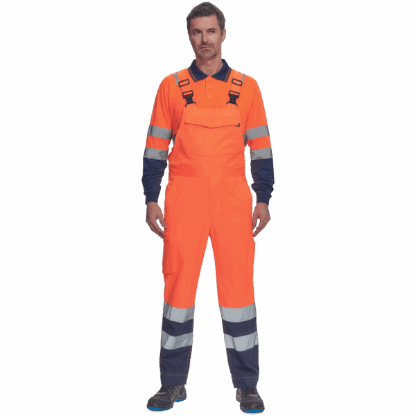 Hlače z naprsnikom LORCA HV - slika 2