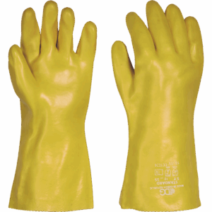 Rokavice STANDARD, namočene v PVC 35 cm
