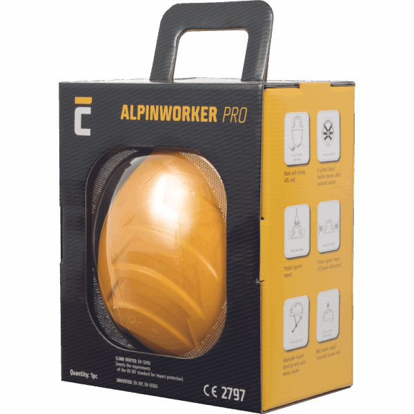 Čelada ALPINWORKER PRO WR brez ventilacije - slika 7