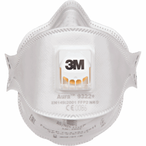 3M 9322+ Resp.FFP2 ventil Aura