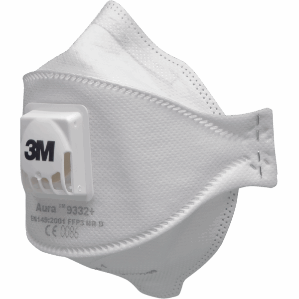 3M 9332+ Resp.FFP3 ventil Aura