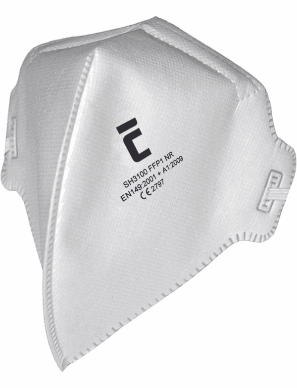 SPIROTEK SH3100 respirator FFP1 zložen