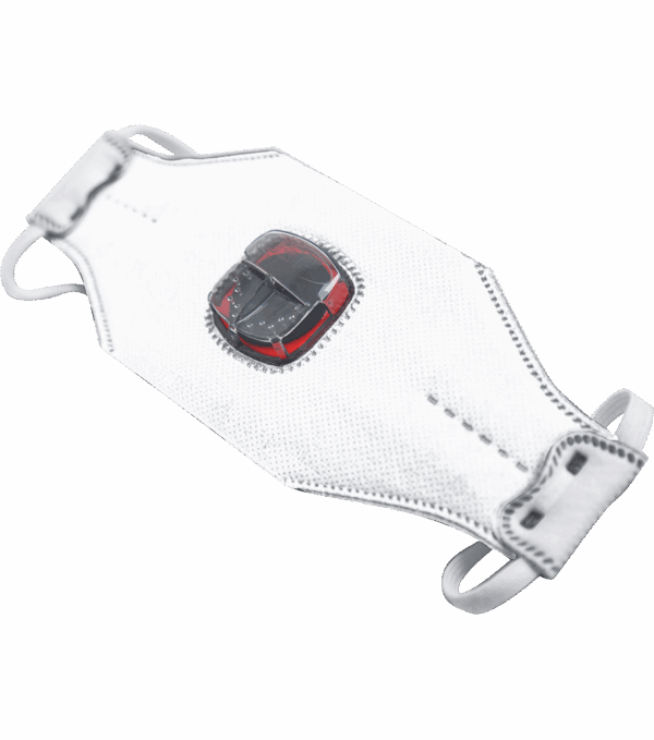 JSP SpringFit FFP3 435ML respirator + ventil - slika 2