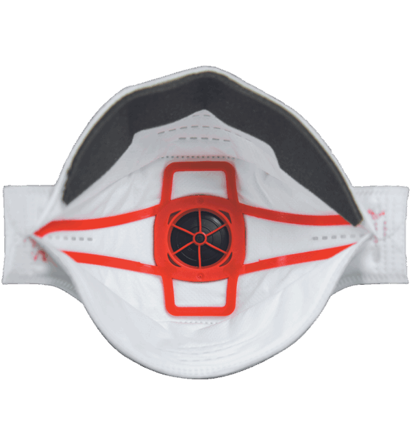 JSP SpringFit FFP3 435ML respirator + ventil - slika 3