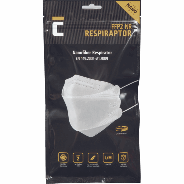 RespiRaptor FFP2 respirator 3 kosi - slika 2