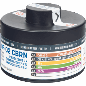 OF-02 CBRN A2B2E2K2SXP3 DR filter f. CM6