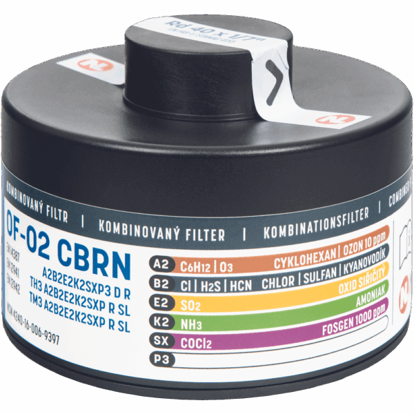 OF-02 CBRN A2B2E2K2SXP3 DR filter f. CM6