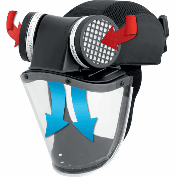 JSP POWERCAP AKTIV IP Napajan Zračni Respirator - slika 2