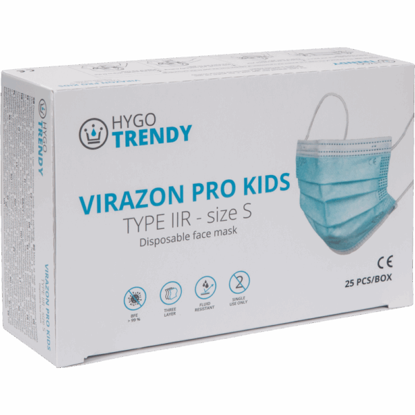 HYGOTRENDY VIRAZON PRO KIDS 25kos maska - slika 3