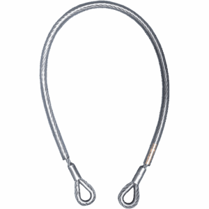 Jekleno vrvico LANYARD AZ 01 - 1m