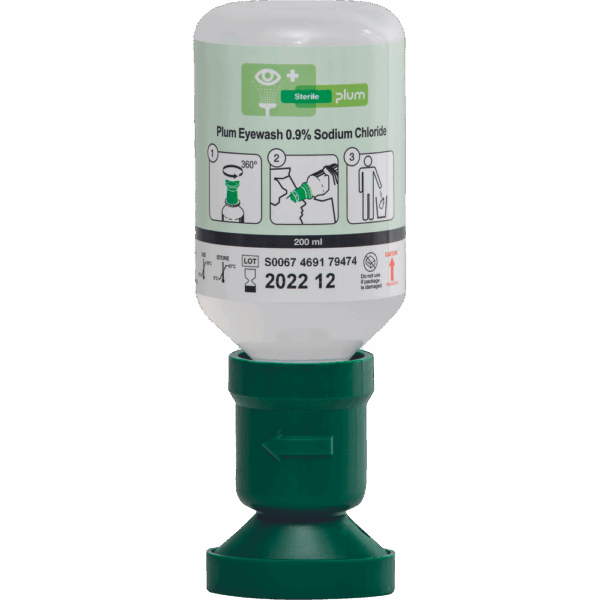 PLUM 4691 Očesna raztopina 200ml 0,9% NaCl