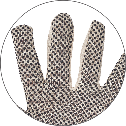 OSPREY rokavice iz bombaža s PVC pikami - slika 2