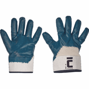 RUFF rokavice, do polovice namočene v nitril