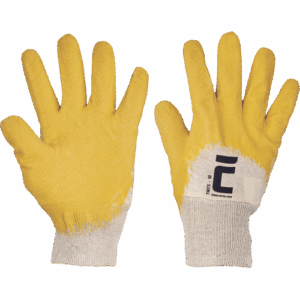 rokavice TWITE, namočene v lateks