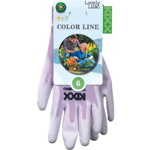 Rokavice LOVELY LILAC PU dlan - slika 2