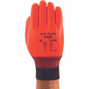 Ansell 23-491 Zimske rokavice Hi-Viz