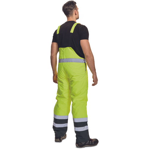 PADSTOW hlače z naramnicami HV - slika 4