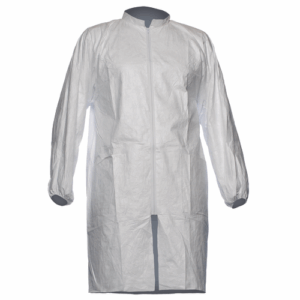 Laboratorijski plašč Tyvek 500, zadrga, 2 pocke