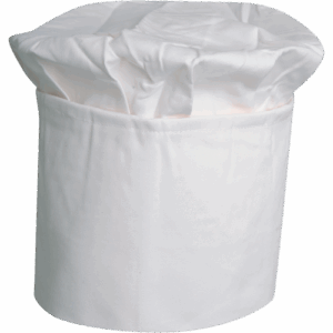 CASSIO kuharska kapa visoka bela