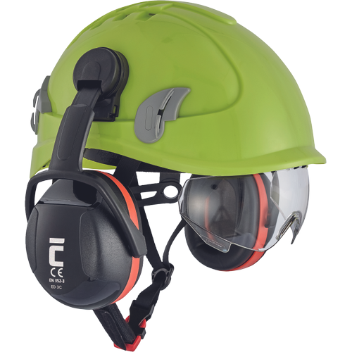 ED 3C ščitniki za ušesa - čeladaEAR DEFENDER oranžna - slika 3