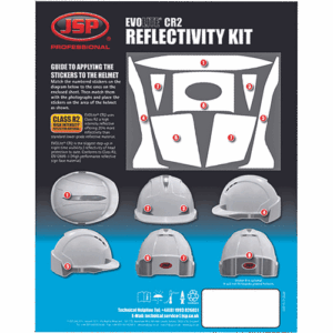 JSP AHV390-002-900 Reflex sticker EvoLit