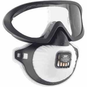 JSP FILTERSPEC resp.FFP2 vent+goggles