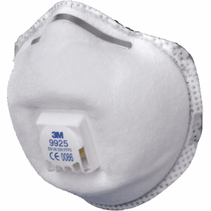 3M 9925 Resp.FFP2,valve,for welding