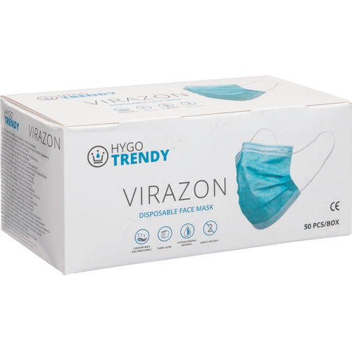 HYGOTRENDY VIRAZON 50pc mask 3-ply - slika 4