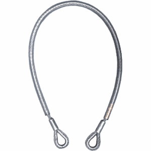 Steel sling  LANYARD AZ 01 - 1m