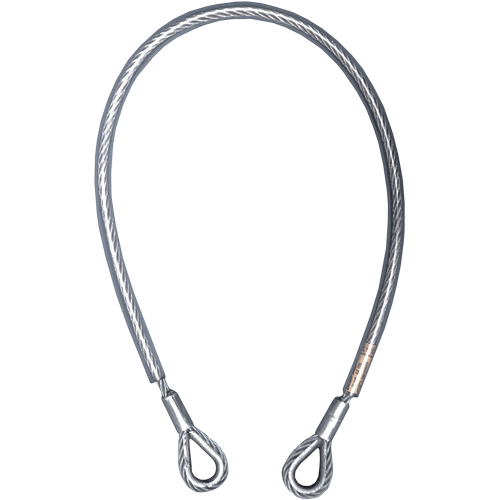 Steel sling LANYARD AZ 01 - 1m