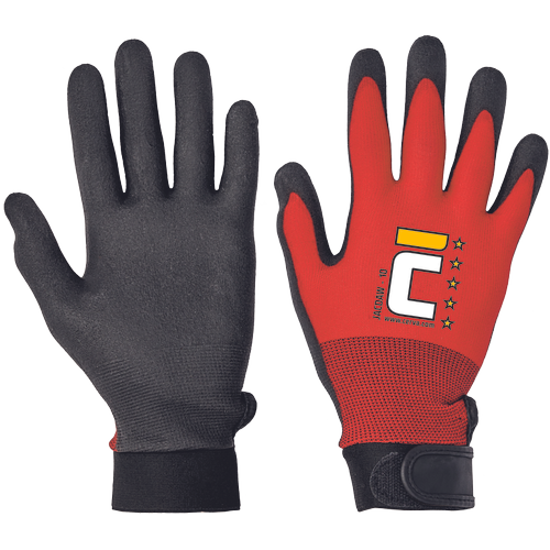 JACDAW rokavice, namočene v PVC