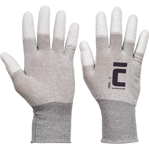 TEREL rokavice iz najlona AS PU konica prsta